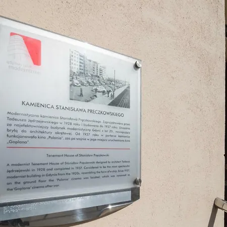 Ferienwohnung Skwer Kosciuszki Gdynia Exterior foto
