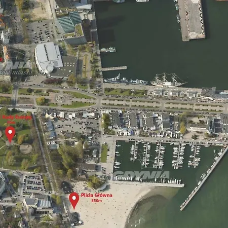 Ferienwohnung Skwer Kosciuszki Gdynia Exterior foto